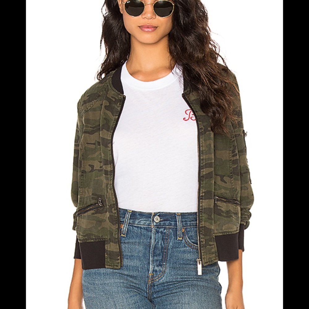 Sanctuary camo jacket